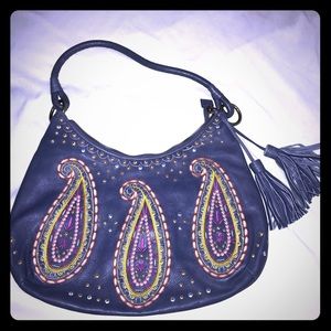 New Isabella Fiore Embroidered Purse